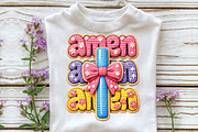 Floral Amen Christian Easter PNG, an Illustration by DreamPrint404 (Thumbnail 3 of 6)