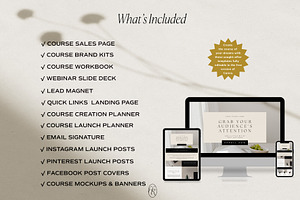 Course Creator Bundle Canva