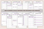 Digital Daily Planner Bundle, a Stationery Template by DesignByStore (Thumbnail 3 of 3)