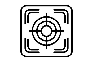 Focus Line Icon, an Icon by Pexelpy