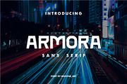 Armora | Modern Font, a Sans Serif Font by Muntab_Art (Thumbnail 1 of 7)