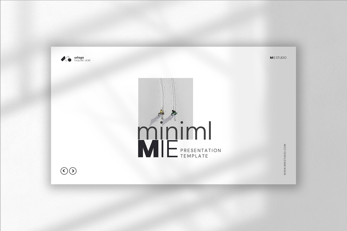 MIE | Minimal Presentation Template, a Presentation Template by Graphpexel (Photo 3 of 9)