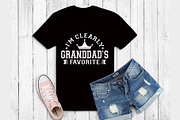 Favorite Granddad T Shirt Design, a Graphic by Vector Portal (Thumbnail 2 of 4)