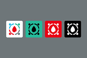 Blood Care Logo design, a Design Template by Lucky Creative (Thumbnail 2 of 4)