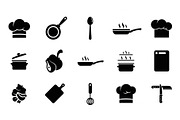 Kitchen Cooking Icon Vector Bundle, an Illustration by jahid234 (Thumbnail 7 of 51)