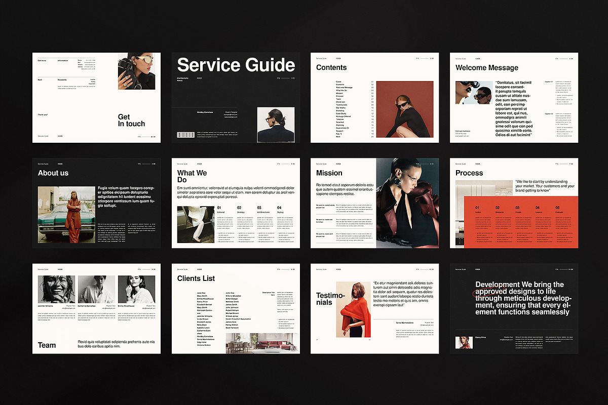 Services and Pricing Guide Template, a Brochure Template by ArtisanaAura (Photo 13 of 14)