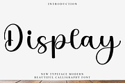 Display, a Handwritten Font by FreshTypeINK (Thumbnail 1 of 8)