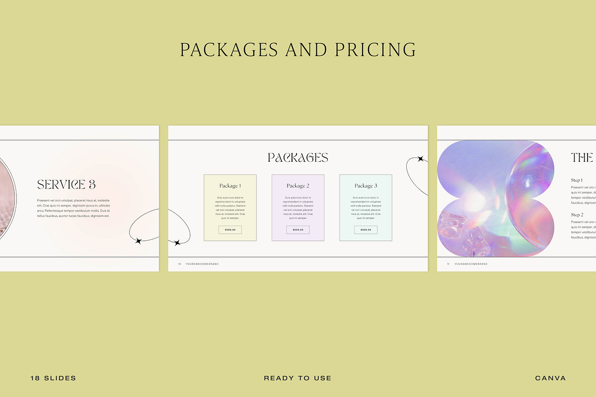 Holistic Services & Pricing Guide, a Presentation Template by Cuoco (Photo 6 of 12)