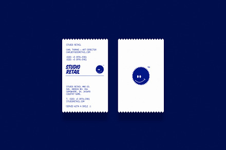 Business cards template: S. retail, a Business Card Template by Srg®