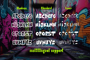 The Bolder Shadows - 3d Layered Font, a Font by asfgraphics (Thumbnail 2 of 8)