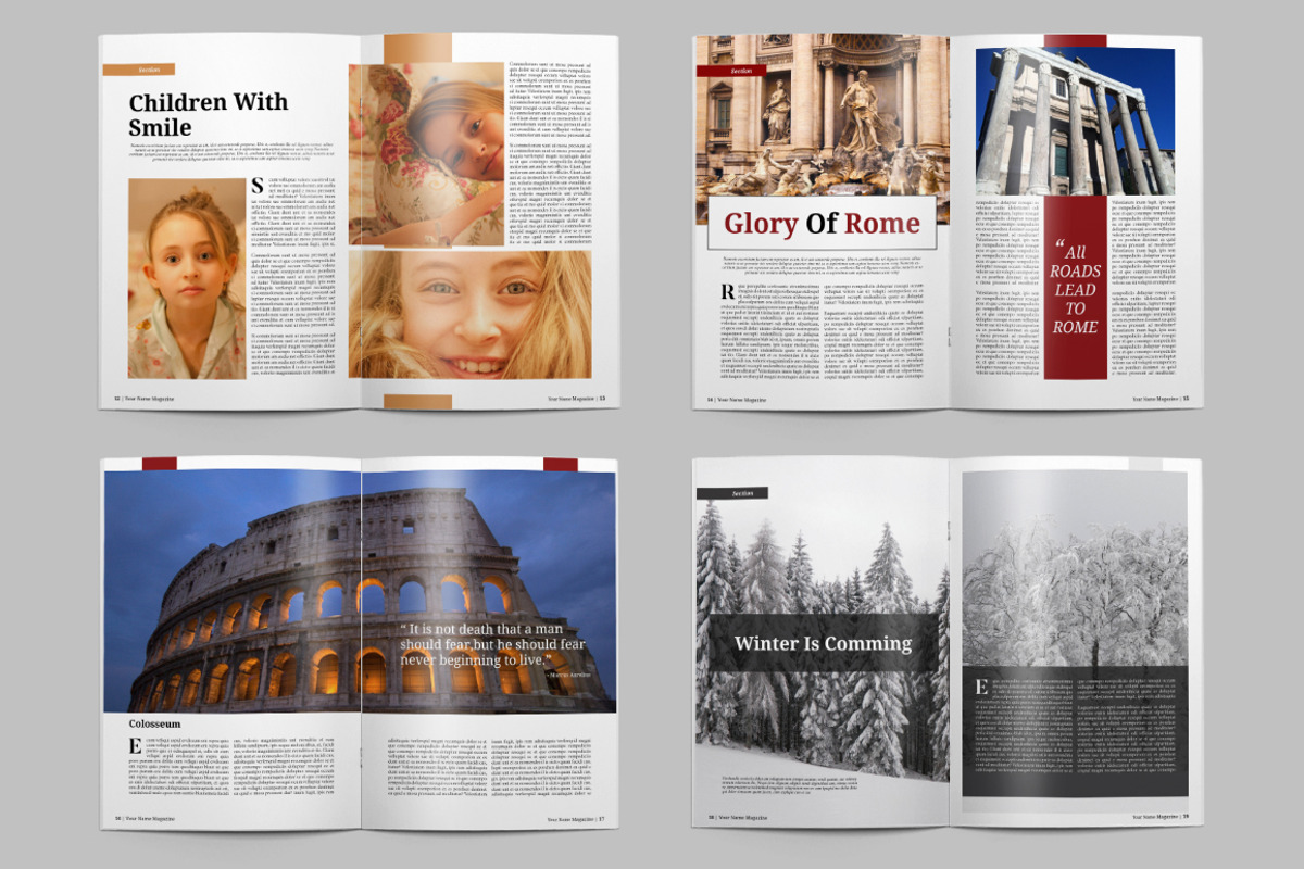 Airiza Magazine, a Magazine Template by Teweka Template (Photo 7 of 10)