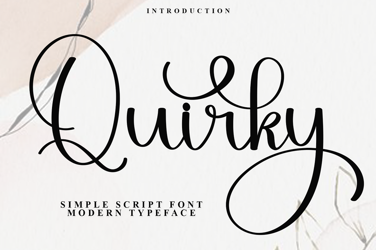 Quirky, a Handwritten Font by FreshTypeINK (Photo 1 of 8)
