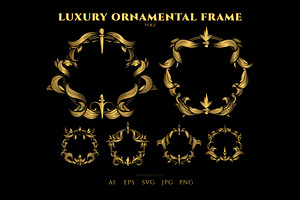 Luxury Ornamental Frame Vol.1