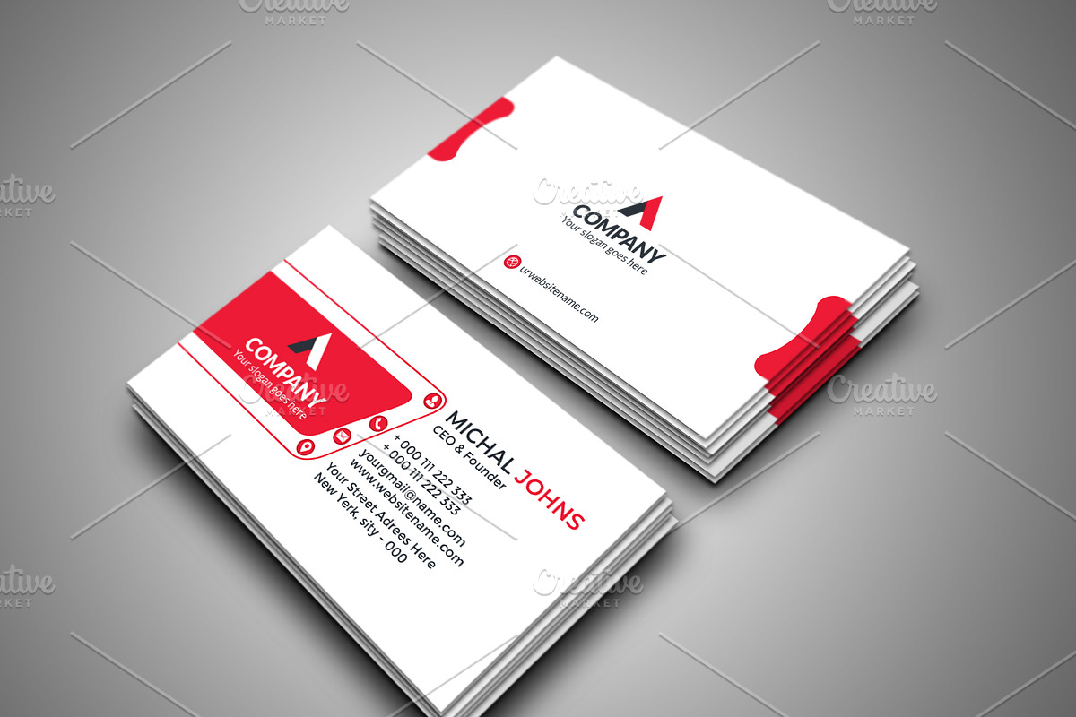 Business Card, a Branding & Logo Template by Graphic_Maker_Bogura (Photo 3 of 4)