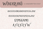 Wonderland Font, a Script Font by QualityGraphics (Thumbnail 6 of 6)