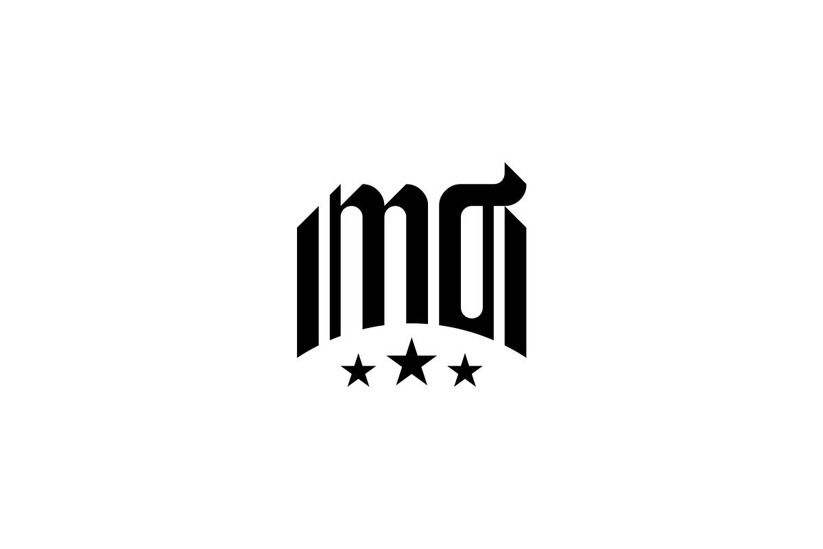 Luxury Initials MD with Star Logo, a Branding & Logo Template by Luxury Logos (Photo 3 of 4)