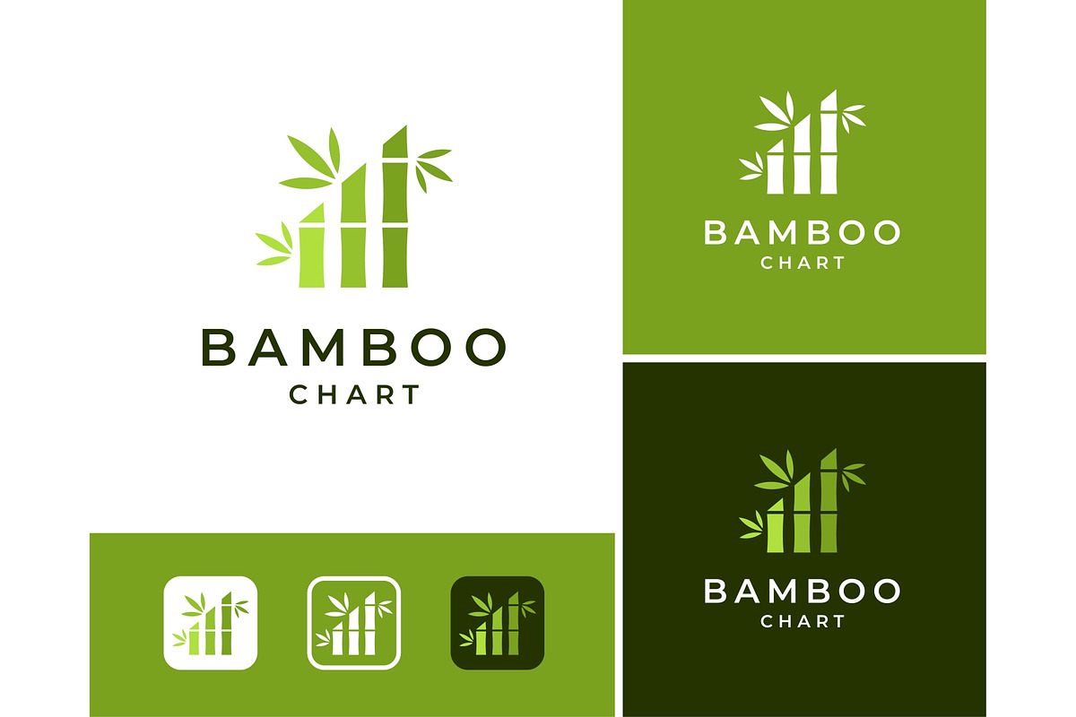 Bamboo Growth Chart Logo