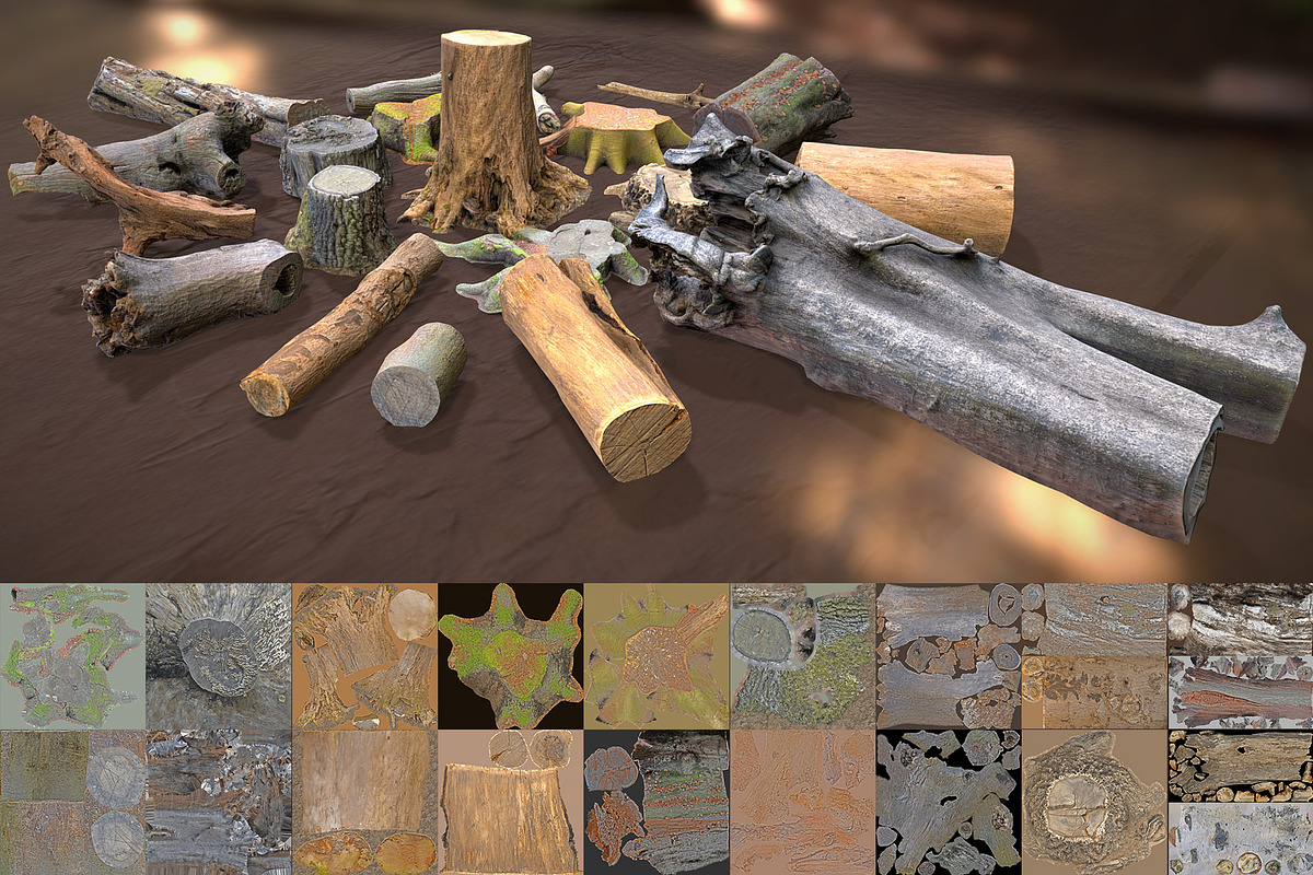 Forest Elements, an Environmental 3D Model by Beatheart Creative Studio (Photo 12 of 25)