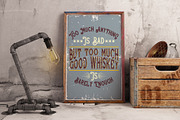 Whiskey Stones Typeface, a Script Font by VozzyStock (Thumbnail 6 of 7)
