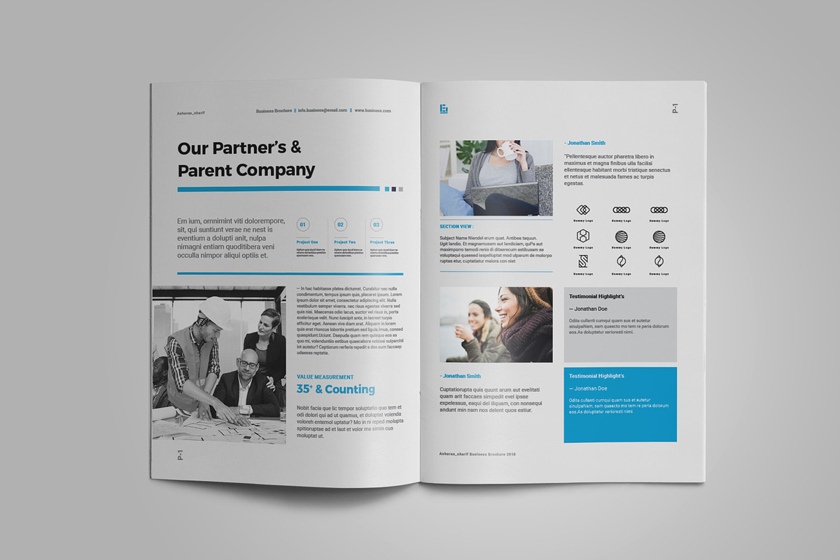 Unite Business Brochure, a Brochure Template by Elite_Standard (Photo 11 of 14)