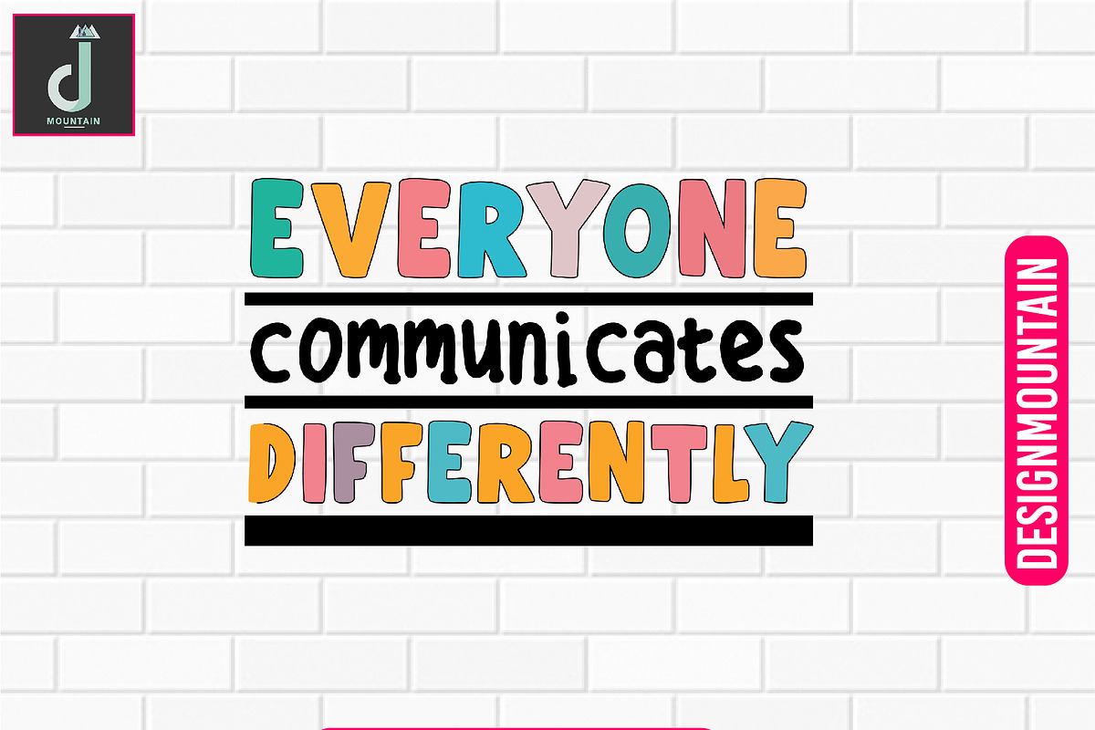 Everyone communicates differently, a Graphic by Designmountain (Photo 1 of 4)