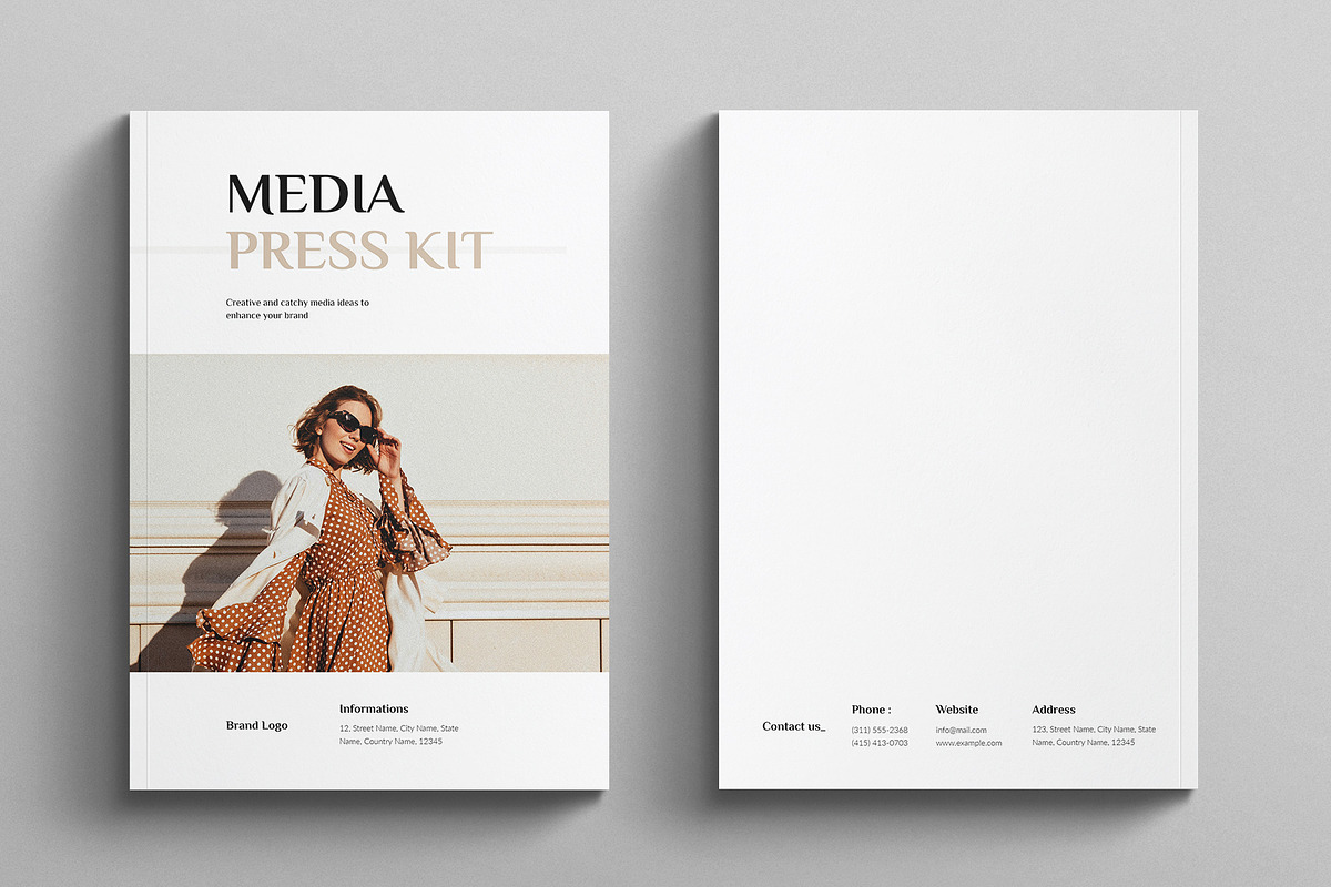 Media Press Kit Template, a Magazine Template by E-Type (Photo 9 of 9)