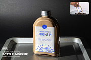 Cold Brew Bottle Mockup - VOL 2, a Packaging Mockup by Simetrica Labs (Thumbnail 1 of 3)
