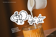 The Coffee Club Illustration Pack, an Object Graphic by Cosmic Stories Foundry (Thumbnail 10 of 14)