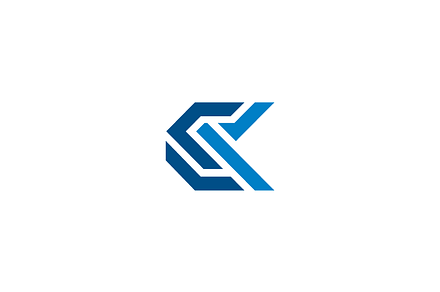 Letter SK Logo Design