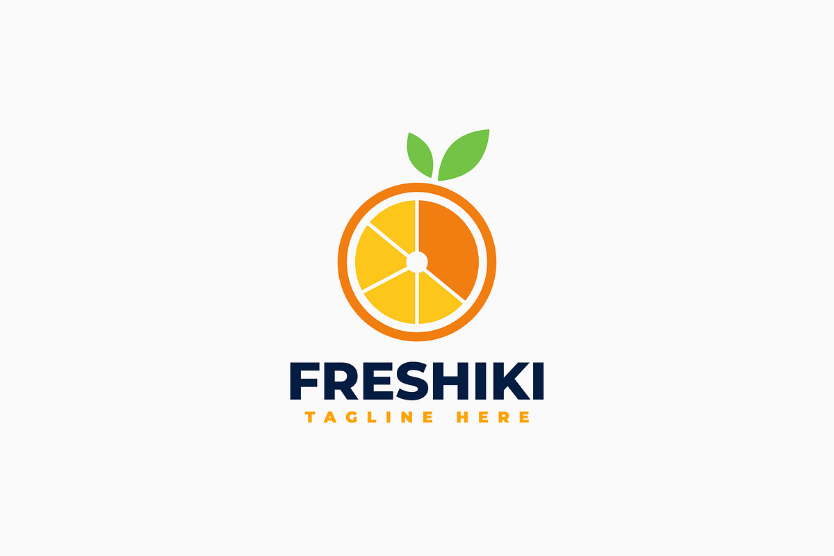 Fresh Orange Logo, a Branding & Logo Template by Zeer Graphic (Photo 2 of 2)