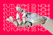 Futuraki Font Family, a Sans Serif Font by creativehands (Thumbnail 8 of 9)