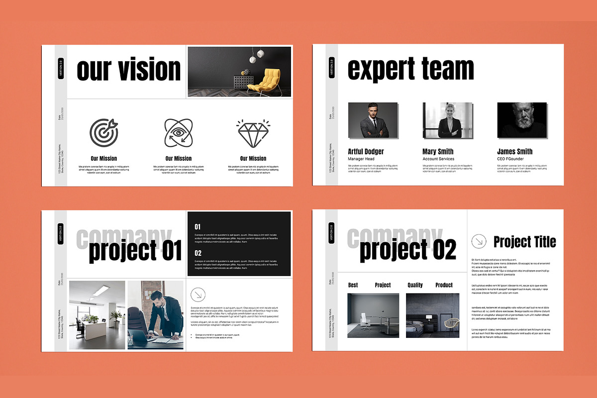 Interior Design Presentation, a Presentation Template by MightyDesign (Photo 4 of 8)