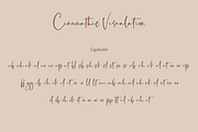Cinemathic Visualation, a Script Font by Fikryal Studio (Thumbnail 12 of 12)