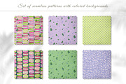 Macarons and blueberry 2, a Pattern Graphic by Yummy (Thumbnail 3 of 10)