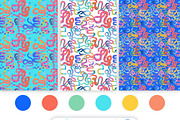 Snake pattern 100 ELEMEMENTS, a Pattern Graphic by Lineli (Thumbnail 10 of 11)