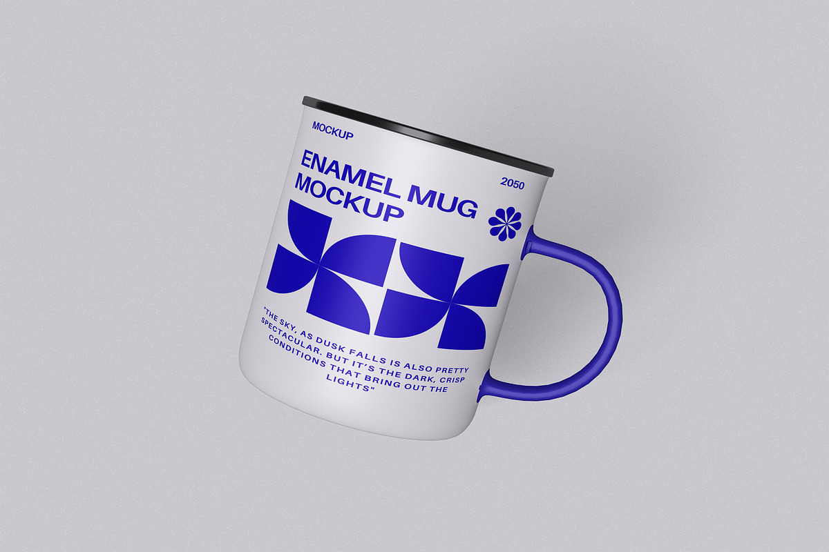 Enamel Mug Mockup, a Cups & Container Mockup by Afif_studio (Photo 6 of 9)