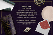 Art Deco Patterns for Illustrator, a Pattern Graphic by The Artifex Forge (Thumbnail 2 of 7)