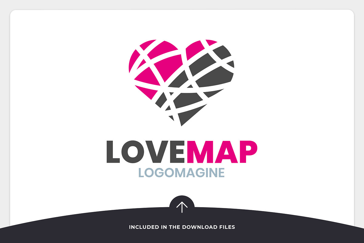Love Map Logo Template, a Branding & Logo Template by LOGOMAGINE (Photo 8 of 16)