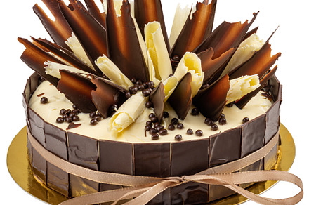 Fancy birthday cake, a Background Photo by Grafvision photography