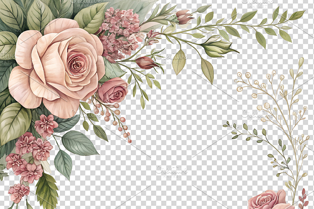 Quirky Whimsy Hand Drawn Flowers, a Decorative Illustration by MRI STUDIO (Photo 32 of 45)