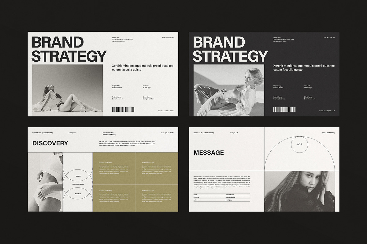 Brand Strategy Guide Presentation, a Presentation Template by TemplatesForest (Photo 3 of 9)