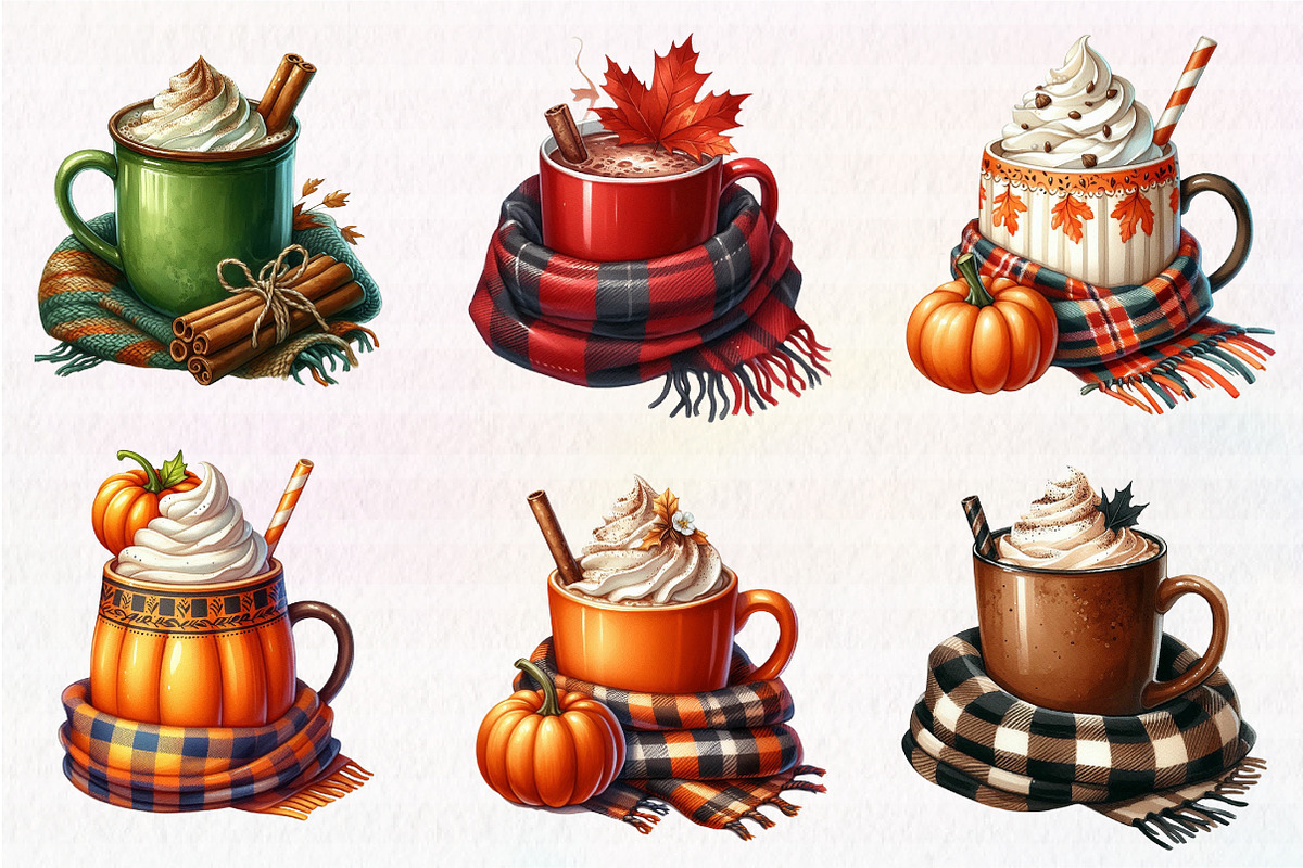 Fall Mug Sublimation Bundle, an Illustration by CreationArt (Photo 2 of 4)