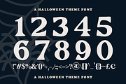 Braculla - A Halloween Serif, a Serif Font by Pandeka Studio (Thumbnail 8 of 9)