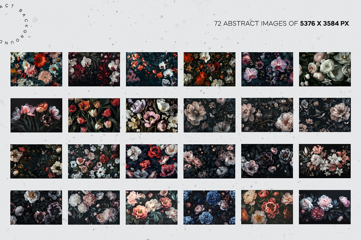Dark Floral Vintage Wallpaper, a Nature Photo by Lumeno (Photo 2 of 6)