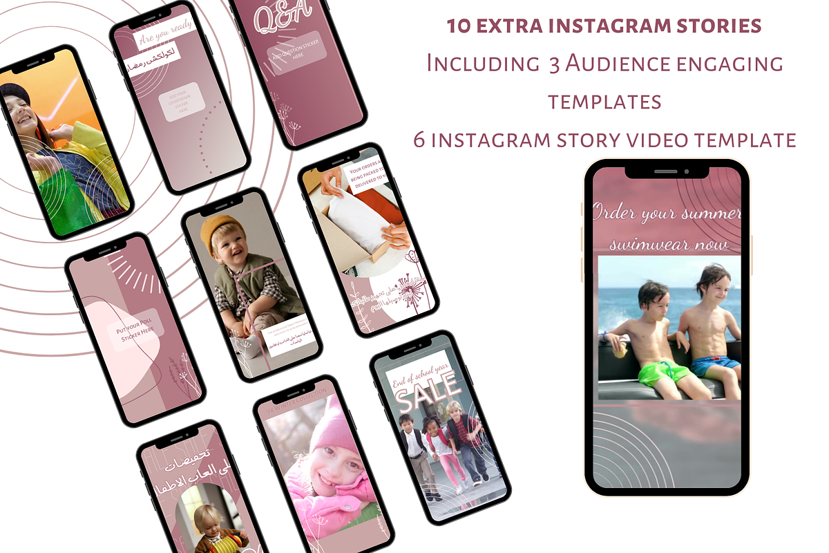 Ambrosio Instagram Canva Pack, a Social Media Template by Contento BH (Photo 3 of 4)