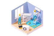 House construction & renovation, an Illustration by tele52 (Thumbnail 4 of 33)