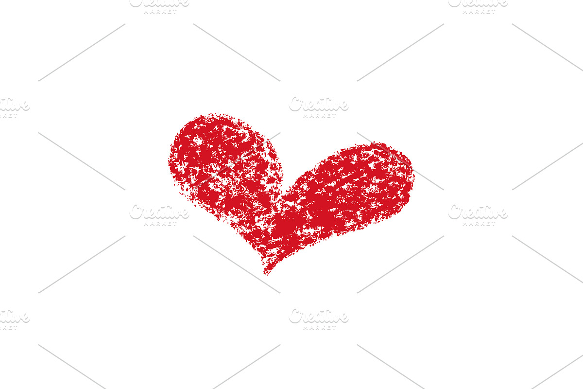 Crayon Doodle Hearts, an Object Graphic by Elena Pimukova (Photo 18 of 36)