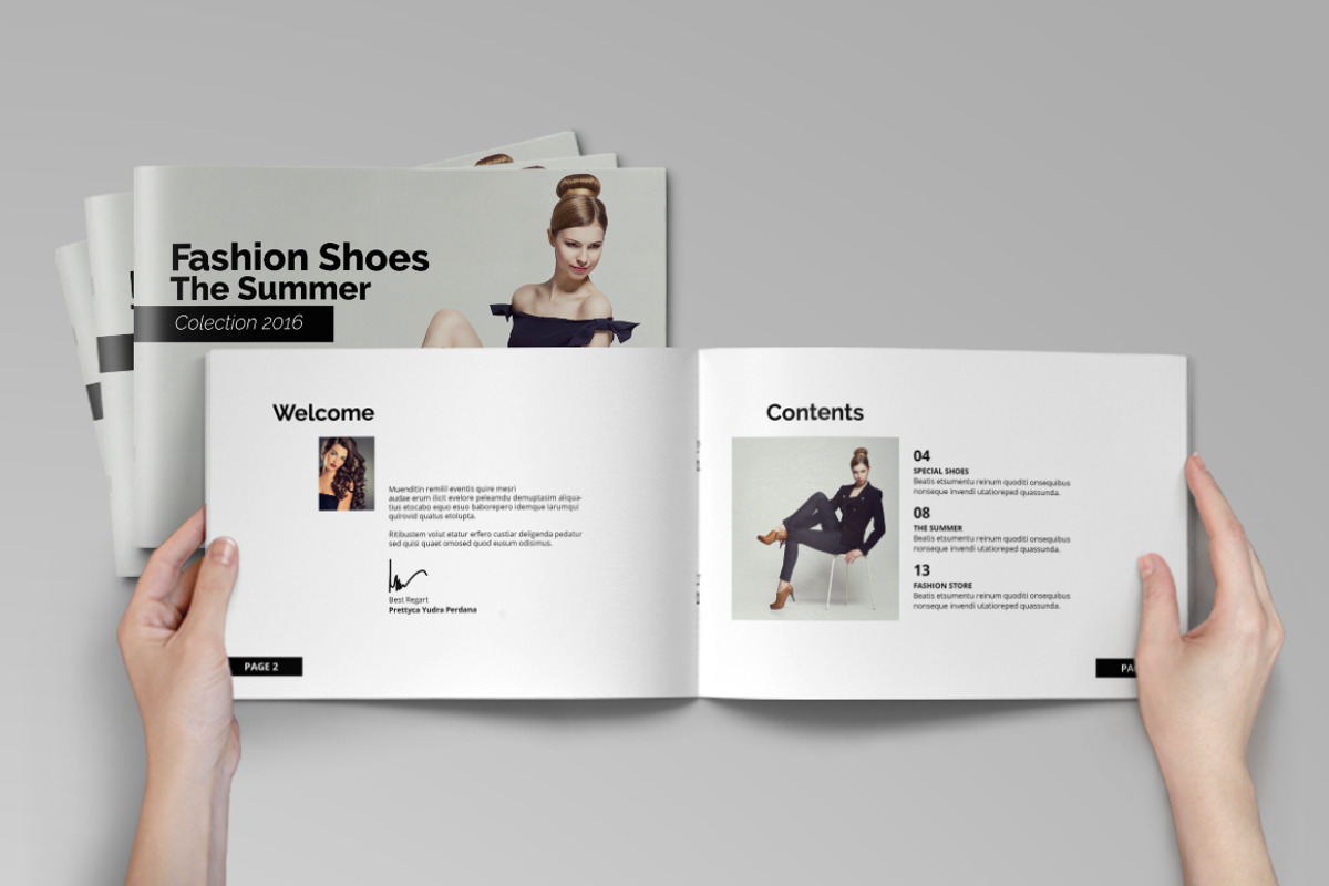 Fashion Catalogs, a Brochure Template by Firtana (Photo 2 of 10)