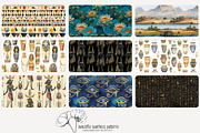 70 Ancient Egypt seamless pattern, a Pattern Graphic by Poppy Lane Studio (Thumbnail 5 of 10)