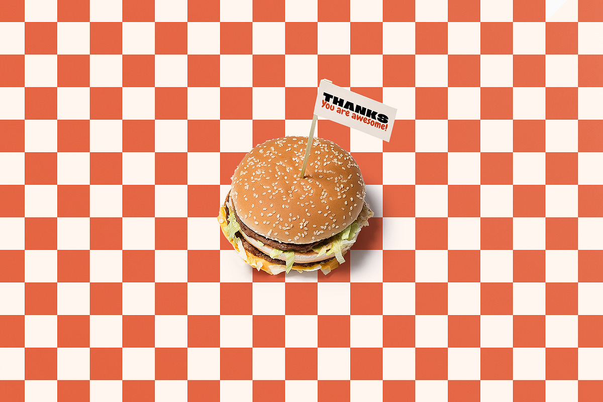 Super Burger Collection, a Background Graphic by Martyshova (Photo 22 of 22)